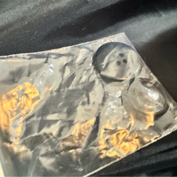 Apropos Black Belted Trench Coat Size Medium - Picture 14 of 15